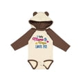 thumbnail image 1 of Inktastic My Mama and Papa Love me with Hearts Boys or Girls Long Sleeve Baby Bodysuit, 1 of 5