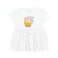 thumbnail image 1 of Inktastic My Mamaw Loves Me Girls Baby Dress, 1 of 5