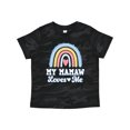 thumbnail image 1 of Inktastic My Mamaw Loves Me Girls Retro Rainbow Girls Toddler T-Shirt, 1 of 5