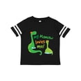 thumbnail image 1 of Inktastic My Mamaw Loves Me Grandson Gift Boys Toddler T-Shirt, 1 of 5