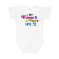 thumbnail image 1 of Inktastic My Mamaw and Papa Love Me with Hearts Boys or Girls Baby Bodysuit, 1 of 5