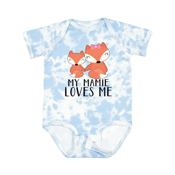 Inktastic My Mamie Loves Me Boys or Girls Baby Bodysuit