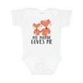 thumbnail image 1 of Inktastic My Mamie Loves Me Boys or Girls Baby Bodysuit, 1 of 5