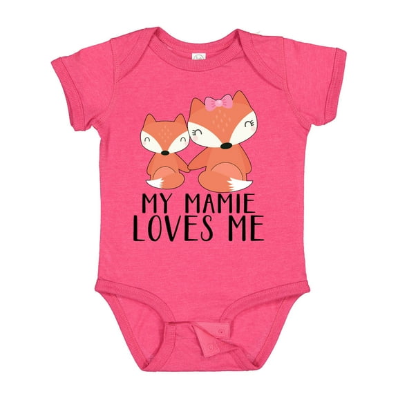 Inktastic My Mamie Loves Me Boys or Girls Baby Bodysuit