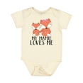 thumbnail image 1 of Inktastic My Mamie Loves Me Boys or Girls Baby Bodysuit, 1 of 5