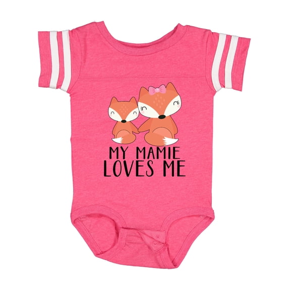 Inktastic My Mamie Loves Me Boys or Girls Baby Bodysuit