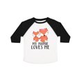 thumbnail image 1 of Inktastic My Mamie Loves Me Boys or Girls Toddler T-Shirt, 1 of 5