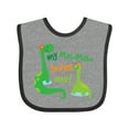 thumbnail image 1 of Inktastic My Mawmaw Loves Me Grandson Boys Baby Bib, 1 of 4
