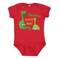 thumbnail image 1 of Inktastic My MawMaw Loves Me Grandson Boys Baby Bodysuit, 1 of 5