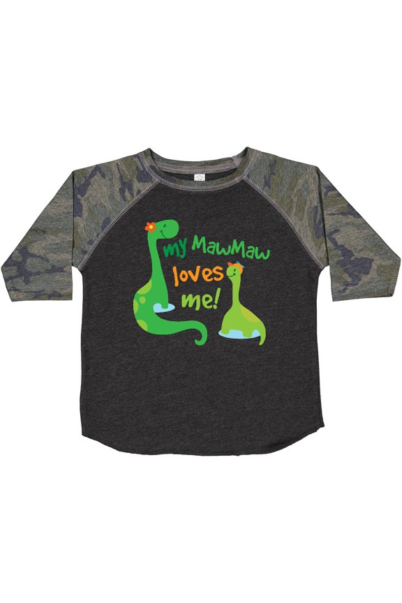 My Mawmaw Loves Me Grandson Boys Toddler T-Shirt