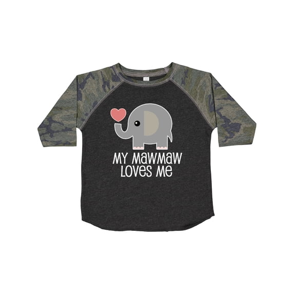 Inktastic My Mawmaw Loves Me Grandchild Boys or Girls Toddler T-Shirt