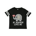 thumbnail image 1 of Inktastic My Mawmaw Loves Me Grandchild Boys or Girls Toddler T-Shirt, 1 of 5