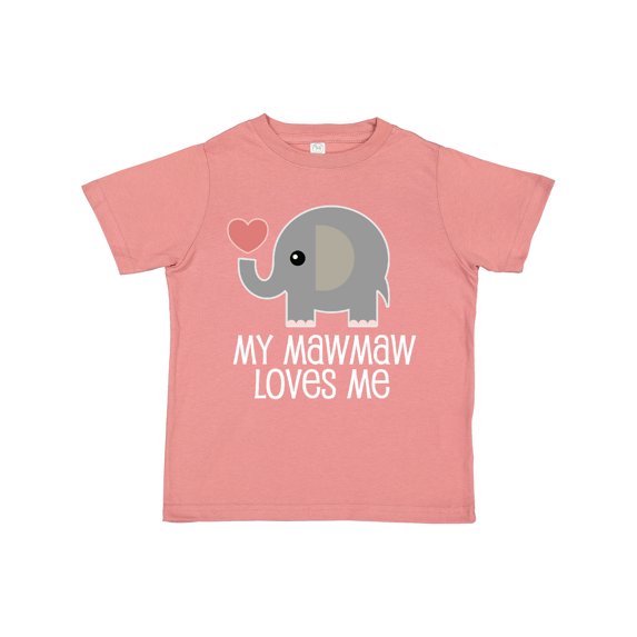 Inktastic My Mawmaw Loves Me Grandchild Boys or Girls Toddler T-Shirt