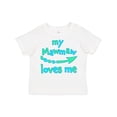 thumbnail image 1 of Inktastic My Mawmaw Loves Me- blue and green arrow hearts Boys or Girls Toddler T-Shirt, 1 of 5
