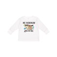 thumbnail image 1 of Inktastic My Mawmaw Loves Me with Sloth and Hearts Boys or Girls Long Sleeve Toddler T-Shirt, 1 of 5