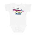 thumbnail image 1 of Inktastic My Mawmaw and Pawpaw Love Me with Hearts Boys or Girls Baby Bodysuit, 1 of 5