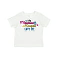 thumbnail image 1 of Inktastic My Mawmaw and Pawpaw Love Me with Hearts Boys or Girls Toddler T-Shirt, 1 of 5