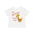 thumbnail image 1 of Inktastic My Meemaw Loves Me- Cute Giraffe Boys or Girls Toddler T-Shirt, 1 of 5