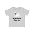 thumbnail image 1 of Inktastic My Meemaw Loves Me Lamb Boys or Girls Baby T-Shirt, 1 of 5