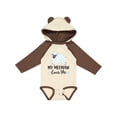 thumbnail image 1 of Inktastic My Meemaw Loves Me Lamb Boys or Girls Long Sleeve Baby Bodysuit, 1 of 5