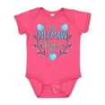 thumbnail image 1 of Inktastic My Meemaw Loves Me with Flowers and Hearts Boys or Girls Baby Bodysuit, 1 of 5