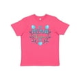 thumbnail image 1 of Inktastic My Meemaw Loves Me with Flowers and Hearts Youth T-Shirt, 1 of 5