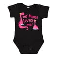 thumbnail image 1 of Inktastic My Mema Loves Me Girls Gift Girls Baby Bodysuit, 1 of 5