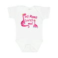 thumbnail image 1 of Inktastic My Mema Loves Me Girls Gift Girls Baby Bodysuit, 1 of 5