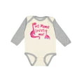 thumbnail image 1 of Inktastic My Mema Loves Me Girls Gift Girls Long Sleeve Baby Bodysuit, 1 of 5