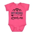 thumbnail image 1 of Inktastic My Mema Loves Me Girls Girls Baby Bodysuit, 1 of 5