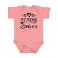 thumbnail image 1 of Inktastic My Mema Loves Me Girls Girls Baby Bodysuit, 1 of 5