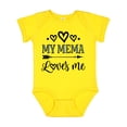 thumbnail image 1 of Inktastic My Mema Loves Me Girls Girls Baby Bodysuit, 1 of 5