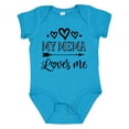 thumbnail image 1 of Inktastic My Mema Loves Me Girls Girls Baby Bodysuit, 1 of 5