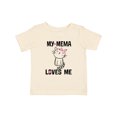 thumbnail image 1 of Inktastic My Mema Loves Me Girls Girls Baby T-Shirt, 1 of 5