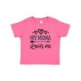 thumbnail image 1 of Inktastic My Mema Loves Me Girls Girls Baby T-Shirt, 1 of 5