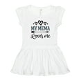 thumbnail image 1 of Inktastic My Mema Loves Me Girls Girls Toddler Dress, 1 of 5