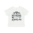 thumbnail image 1 of Inktastic My Mema Loves Me Girls Girls Toddler T-Shirt, 1 of 5