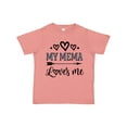 thumbnail image 1 of Inktastic My Mema Loves Me Girls Girls Toddler T-Shirt, 1 of 5