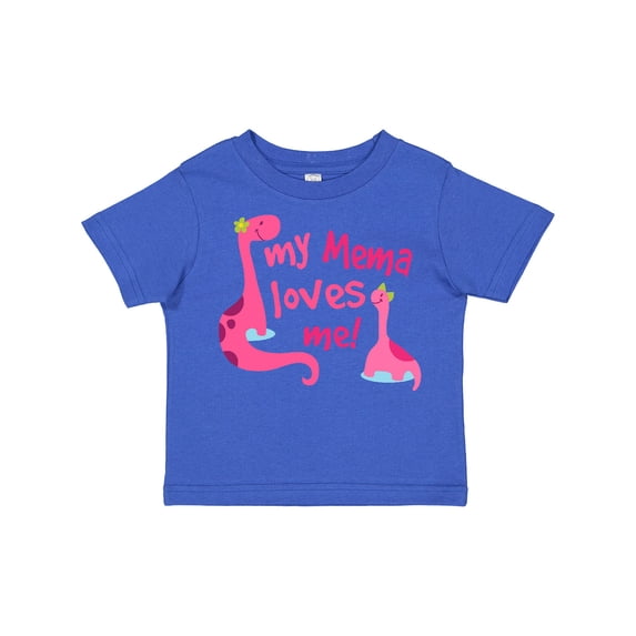 Inktastic My Mema Loves Me Girls Girls Toddler T-Shirt