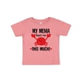 thumbnail image 1 of Inktastic My Mema Loves Me Grandson Boys or Girls Baby T-Shirt, 1 of 5