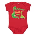 thumbnail image 1 of Inktastic My Mema Loves Me Grandson Dinosaur Boys Baby Bodysuit, 1 of 5