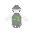 thumbnail image 1 of Inktastic My Mema Loves Me Grandson Dinosaur Boys Long Sleeve Baby Bodysuit, 1 of 5