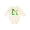 thumbnail image 1 of Inktastic My Mema Loves Me Grandson Dinosaur Boys Long Sleeve Baby Bodysuit, 1 of 5