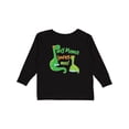 thumbnail image 1 of Inktastic My Mema Loves Me Grandson Dinosaur Boys Long Sleeve Toddler T-Shirt, 1 of 5