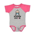 thumbnail image 1 of Inktastic My Memaw Loves Me Baby Boy Boys Baby Bodysuit, 1 of 5