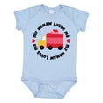 thumbnail image 1 of Inktastic My Memaw Loves Me Boys or Girls Baby Bodysuit, 1 of 5