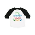 thumbnail image 1 of Inktastic My Memaw Loves Me Boys or Girls Toddler T-Shirt, 1 of 5