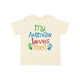 thumbnail image 1 of Inktastic My Memaw Loves Me Boys or Girls Toddler T-Shirt, 1 of 5