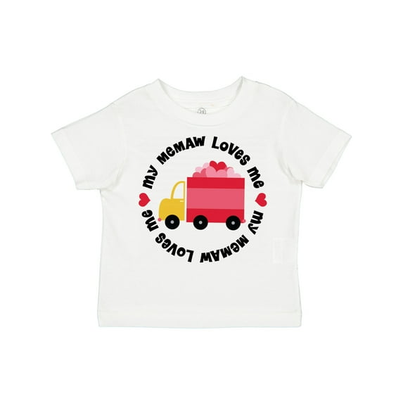 Inktastic My Memaw Loves Me Boys or Girls Toddler T-Shirt