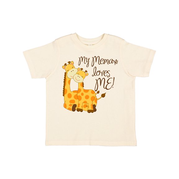 Inktastic My Memaw Loves Me Boys or Girls Toddler T-Shirt